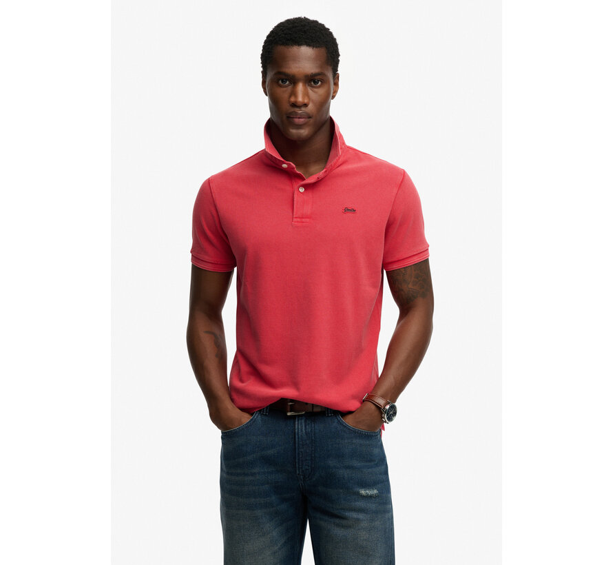 Superdry Polo Classic Pique Raspberry Pink (M1110452A - FA9)