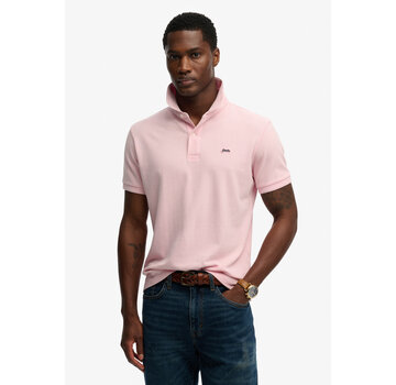 Superdry Polo Classic Pique Montauk Pink (M1110452A - 3KI)