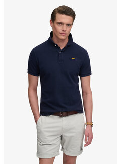 Superdry Polo Classic Pique Rich Navy (M1110452A - ADQ)