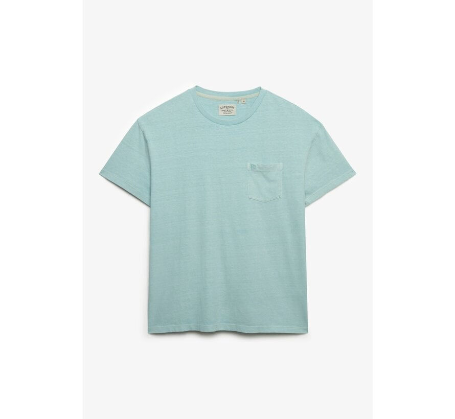 T-shirt Classic Linen Aquamarine (M1012371A - 9WT)