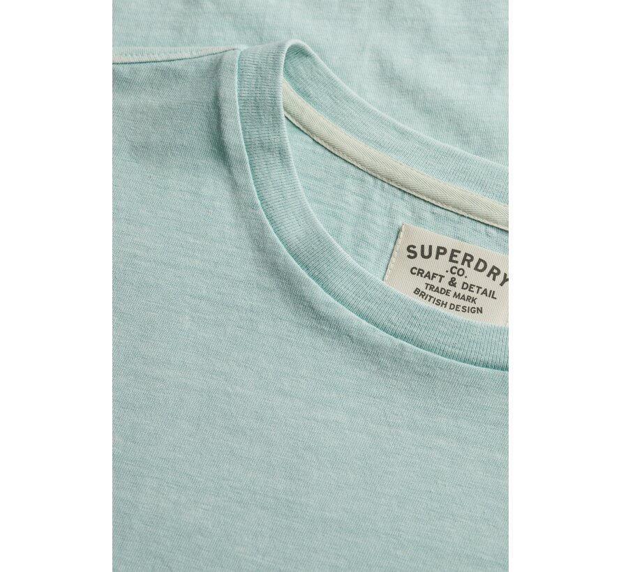 T-shirt Classic Linen Aquamarine (M1012371A - 9WT)