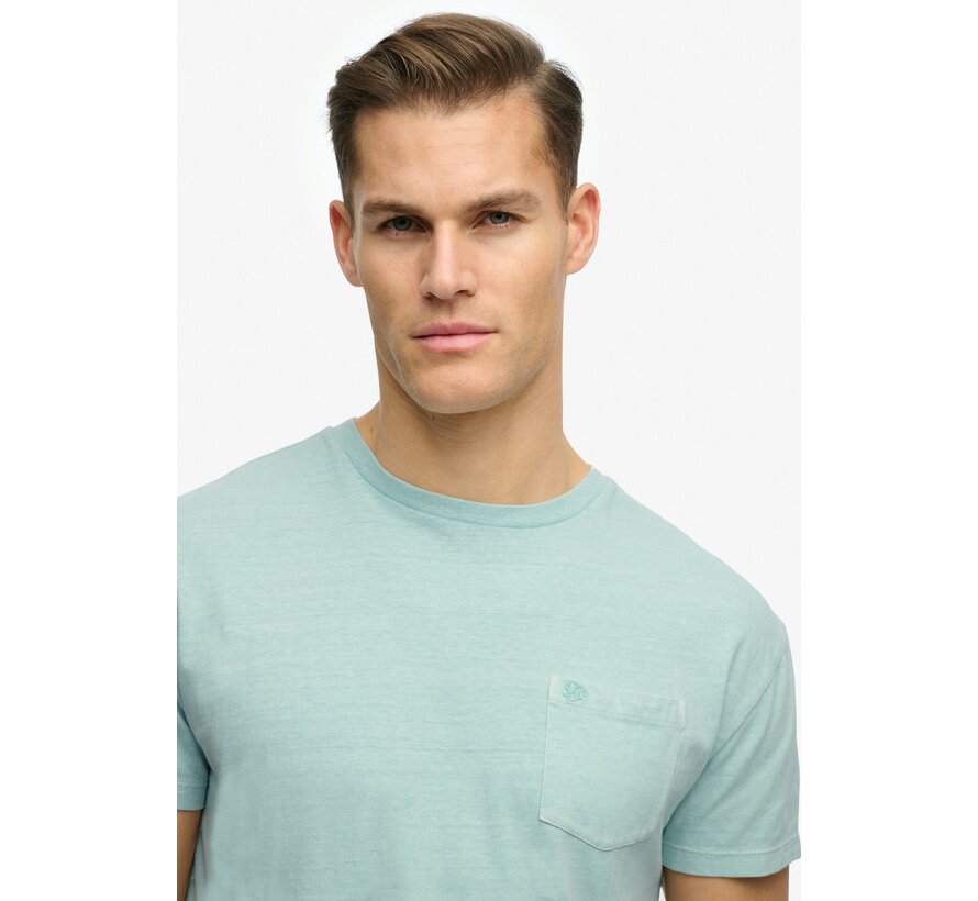 T-shirt Classic Linen Aquamarine (M1012371A - 9WT)