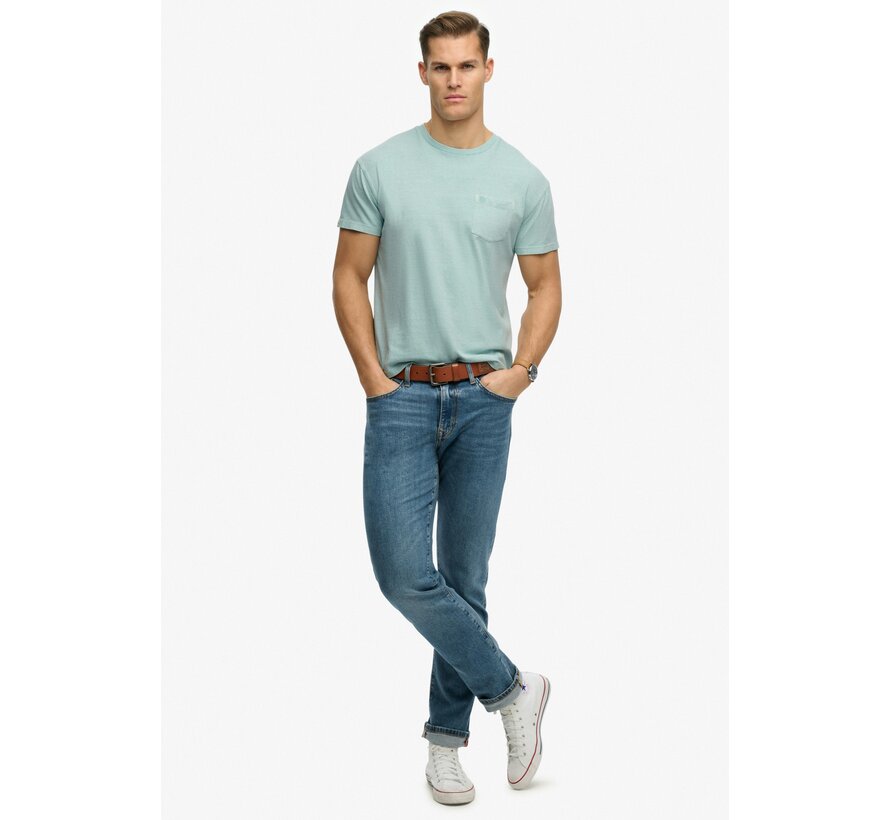 T-shirt Classic Linen Aquamarine (M1012371A - 9WT)
