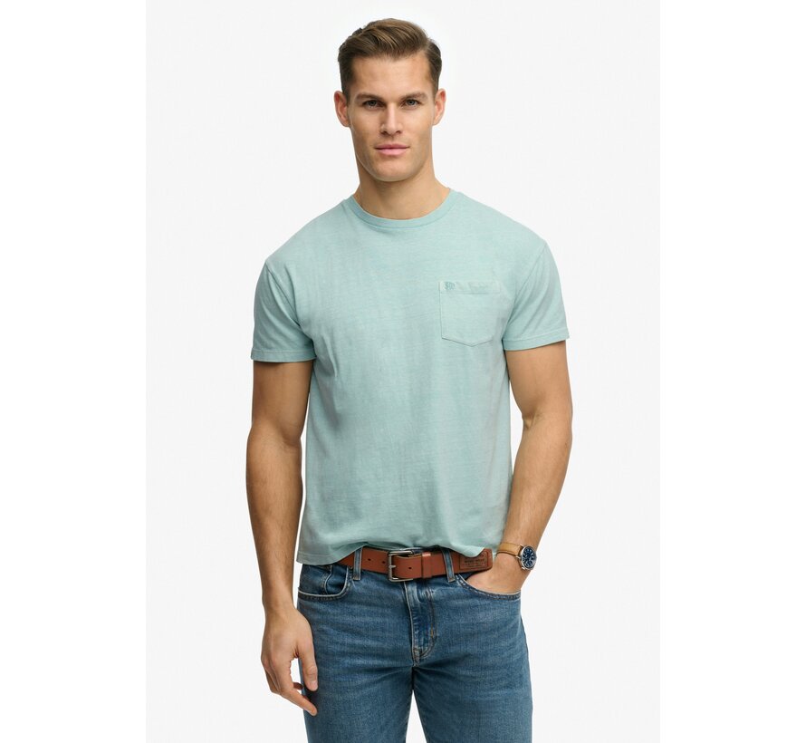 T-shirt Classic Linen Aquamarine (M1012371A - 9WT)
