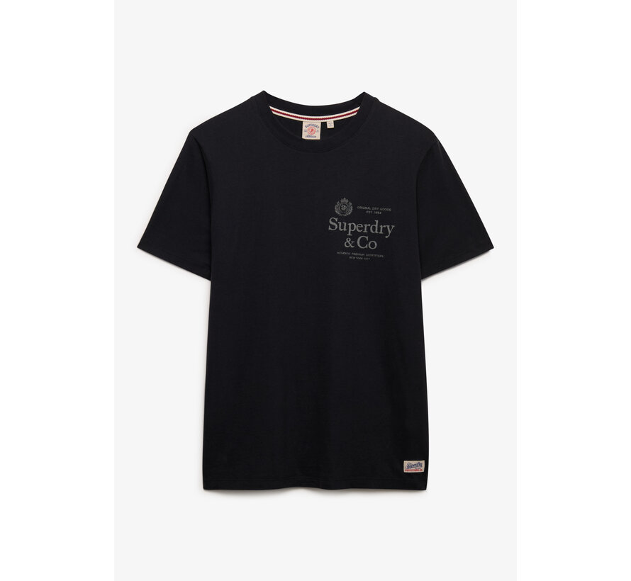 T-Shirt Company Relaxed Tee Navy (M1012392A - 24S)