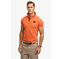 Polo Pique Monogram Orange/Navy (M1110465A - K1A)