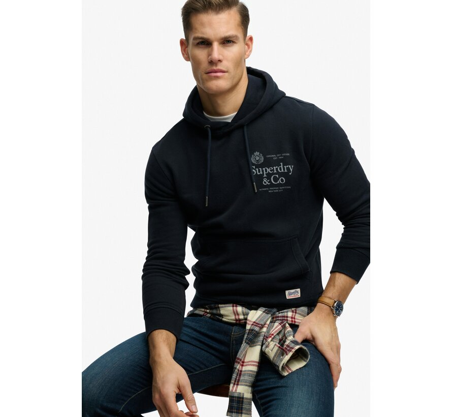 Hooded Sweater Company Relaxed Navy (M2014538A - 24S)