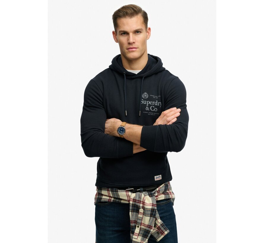 Hooded Sweater Company Relaxed Navy (M2014538A - 24S)