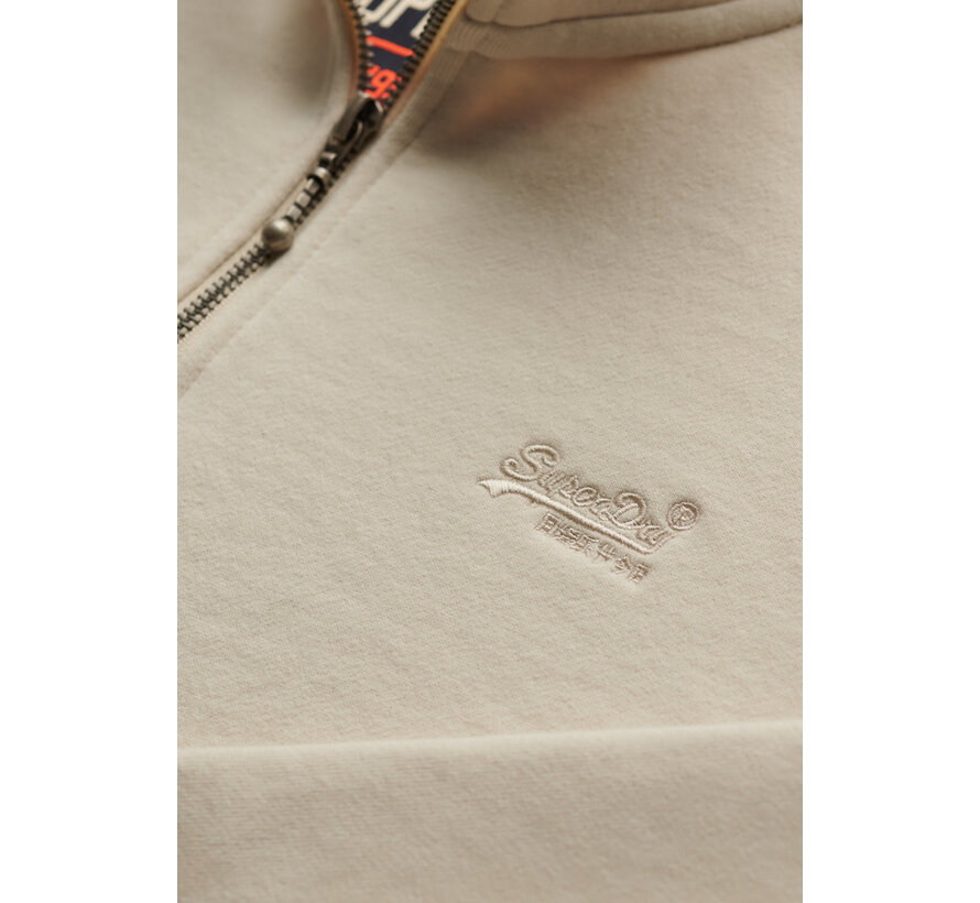 Half Zip Sweater Essential Logo Birch (M2013750A - 9SH)