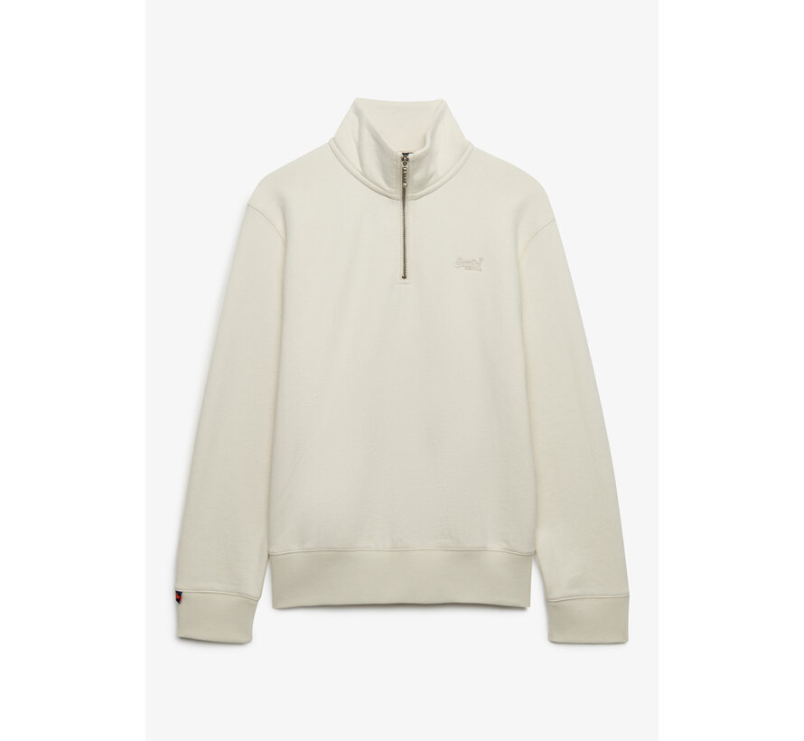 Half Zip Sweater Essential Logo Birch (M2013750A - 9SH)