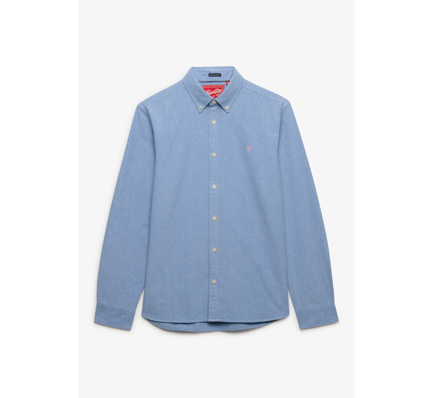 Overhemd Preppy Oxford Blue Chambray (M4011100A - J3A)