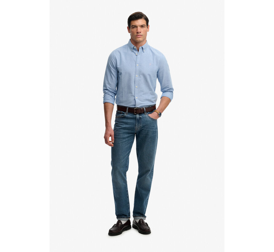 Overhemd Preppy Oxford Blue Chambray (M4011100A - J3A)