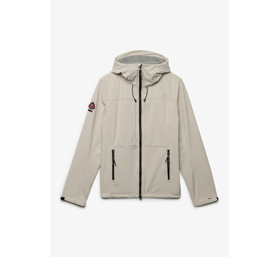 Superdry Jas Hooded Softshell Trekker Jacket Grey (M5012327A - 1KI)