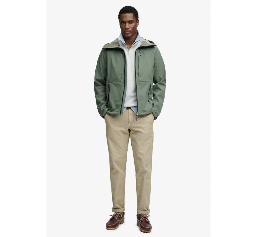 Jas Hooded Softshell Trekker Jacket Green (M5012327A - G1V)