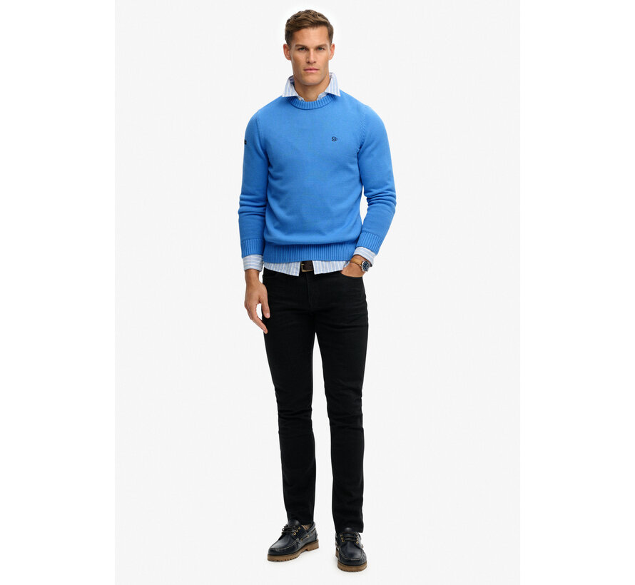 Trui Preppy Cotton Jumper Blue (M6110717A - IPZ)