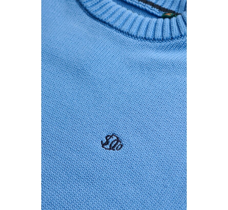 Trui Preppy Cotton Jumper Blue (M6110717A - IPZ)