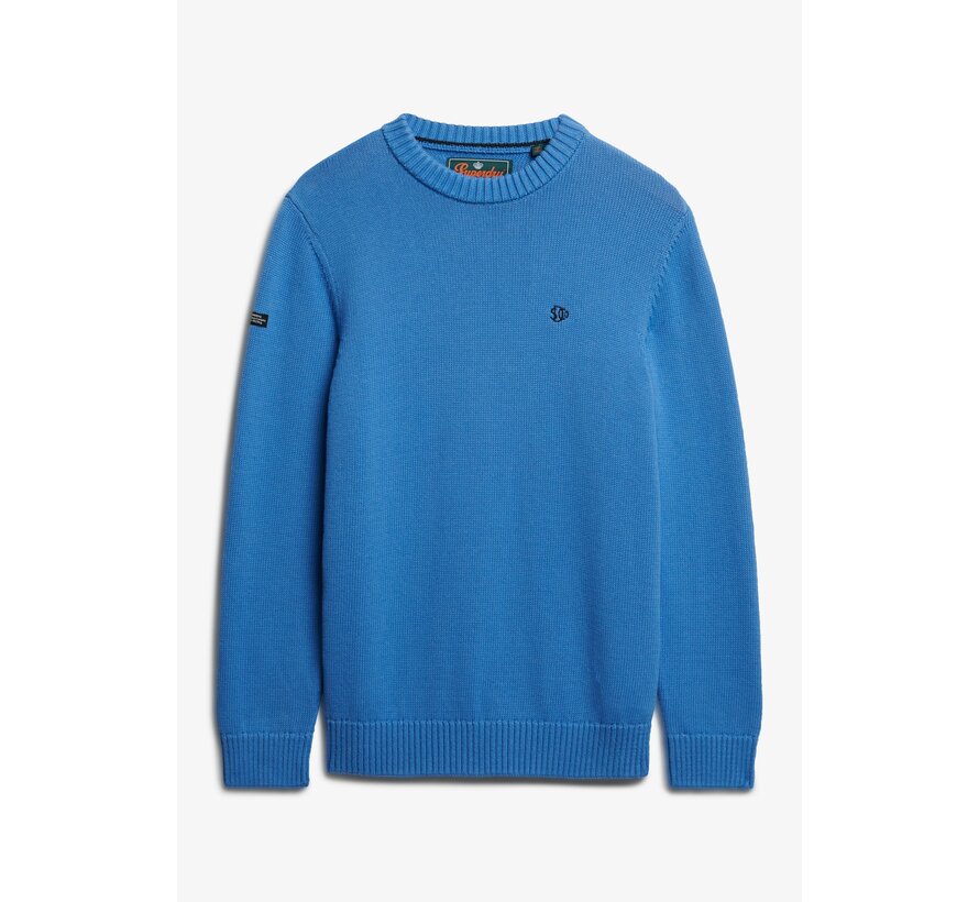 Trui Preppy Cotton Jumper Blue (M6110717A - IPZ)