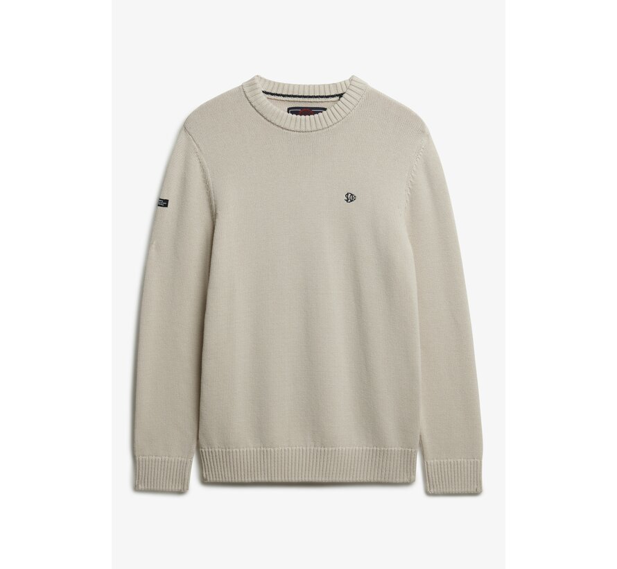 Superdry Trui Preppy Cotton Jumper White (M6110717A - PRG)