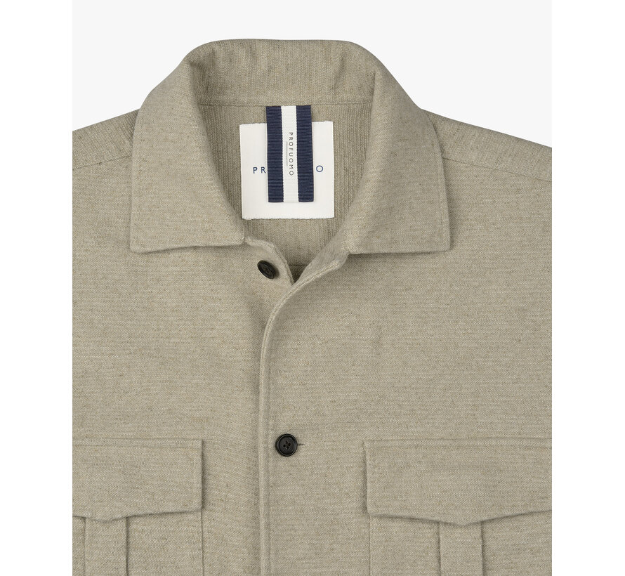 Profuomo Overshirt Structure Sand (PPXF10002A)