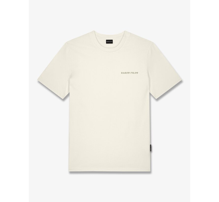 T-shirt SS26 Backprint Filou CXL. Baron Off White