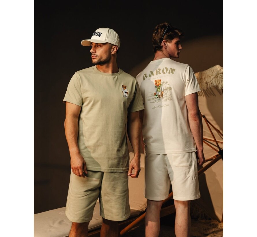 T-shirt SS26 Backprint Filou CXL. Baron Off White