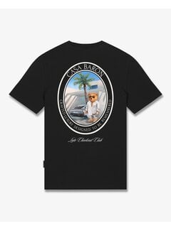 Baron Filou T-shirt SS26 Oval Backprint Filou CLXVIII Black