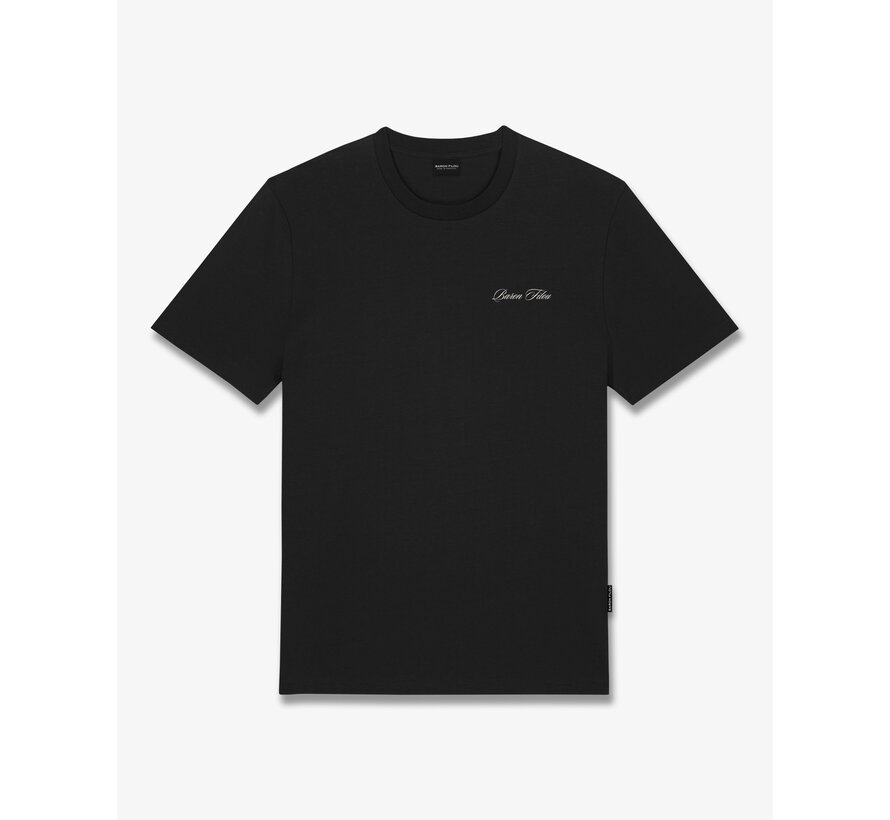 T-shirt SS26 Oval Backprint Filou CLXVIII Black
