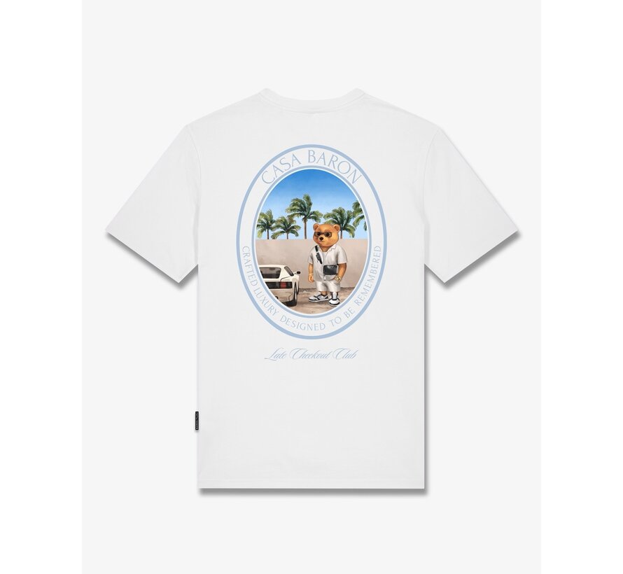 T-shirt SS26 Oval Backprint Filou CLXVIII White