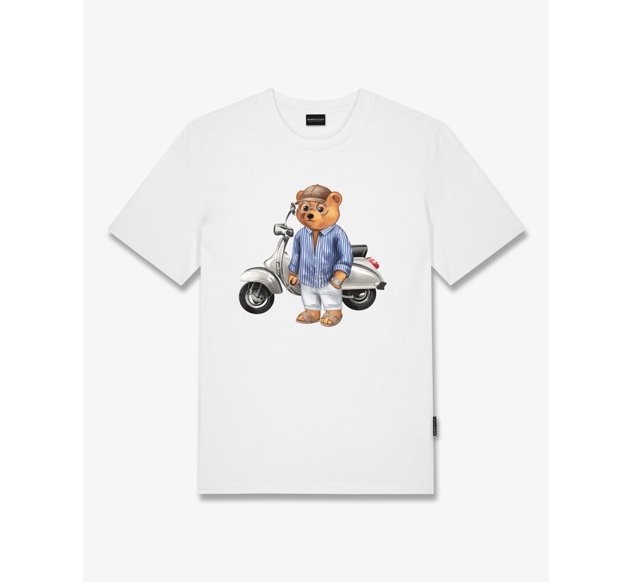 Baron Filou T-Shirt SS26 Filou CLXXI White