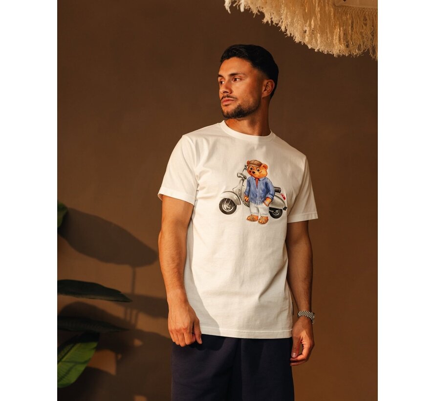 Baron Filou T-Shirt SS26 Filou CLXXI White