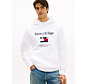 Hooded Sweater Embro Flag White (MW0MW42735 - YBR)