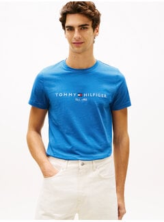 Tommy Hilfiger T-shirt Logo Blue Orbit (MW0MW11797 - C4U)