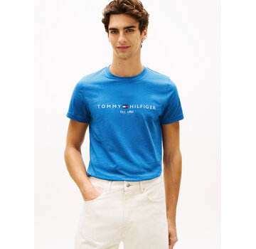 Tommy Hilfiger T-shirt Logo Blue Orbit (MW0MW11797 - C4U)