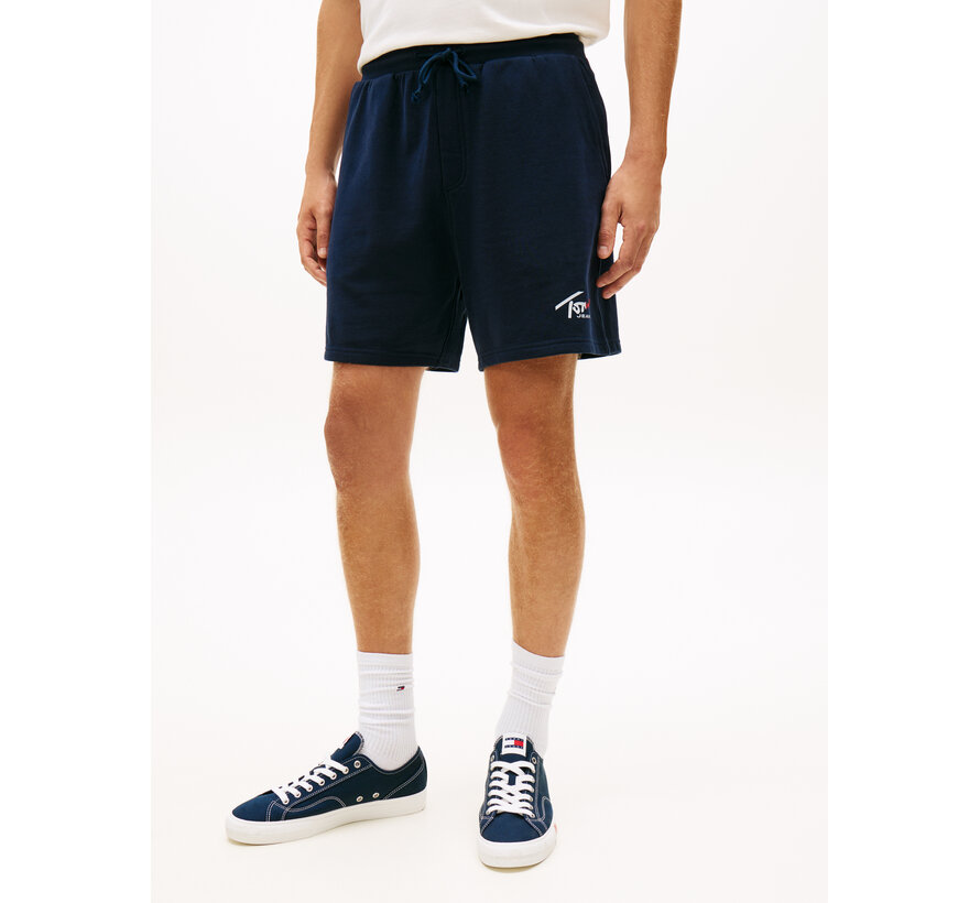 Sweat Short Signature Beach Navy (DM0DM23017 - C1G)