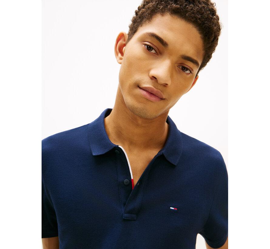 Polo TJM Slim Placket Navy (DM0DM20676 - C1G)
