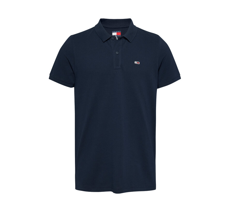 Polo TJM Slim Placket Navy (DM0DM20676 - C1G)
