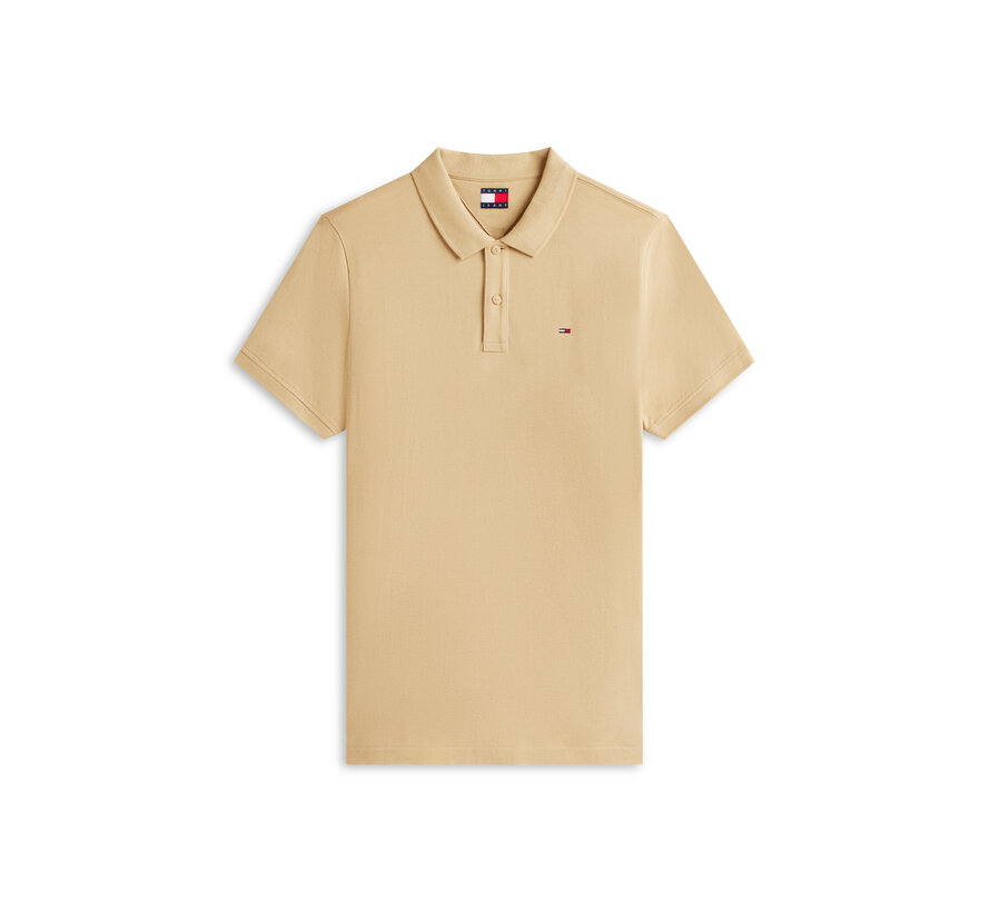 Polo TJM Slim Placket Gentle Gold (DM0DM20676 - AB9)