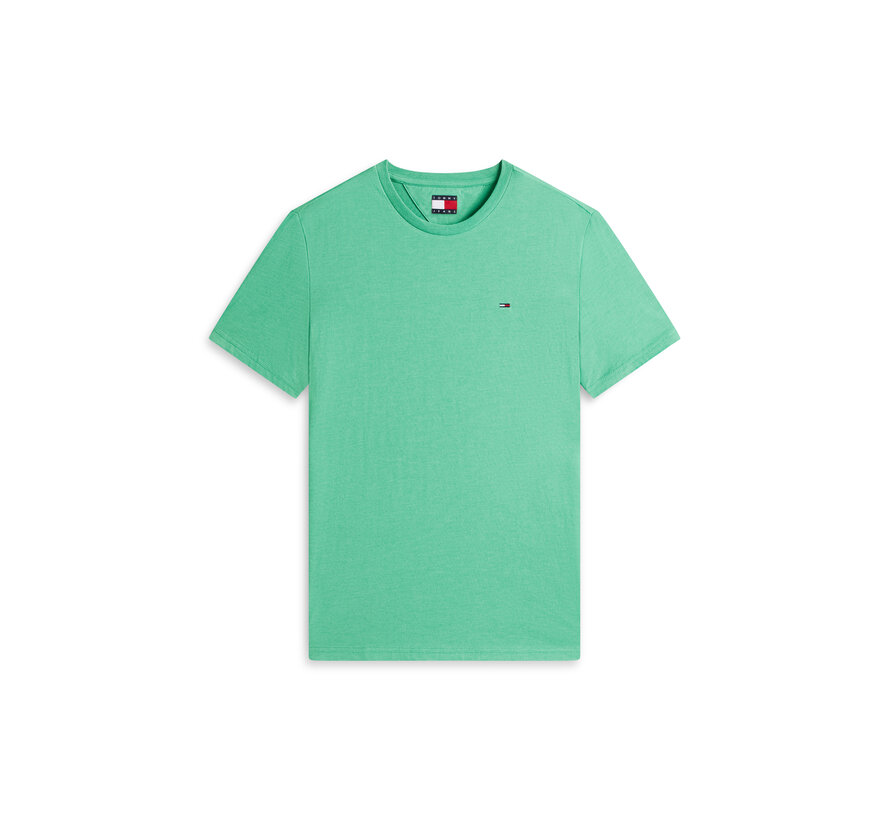 T-shirt Tommy Flag Extra Slim Jersey Green (DM0DM20363 - L5Y)