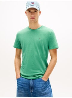 Tommy Hilfiger T-shirt Tommy Flag Extra Slim Jersey Green (DM0DM20363 - L5Y)