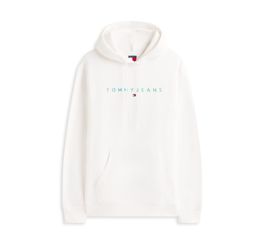 Hooded Sweater Linear Logo Embroidery White (DM0DM20746 - L5Y)