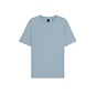 Hugo Boss Orange T-shirt Stretch-Cotton With Logo Print Pastel Blue (50473278 - 458)