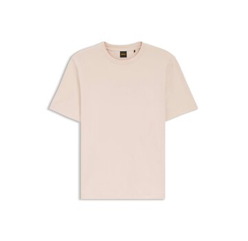 HUGO BOSS Orange T-shirt Stretch-Cotton With Logo Print Open Pink (50473278 - 690)