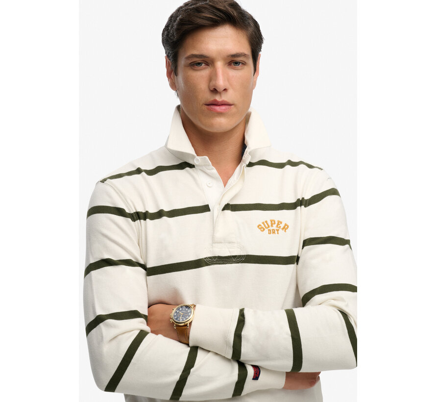 Rugby Sweater  Athletic White Stripe (M1110479A - J8L)
