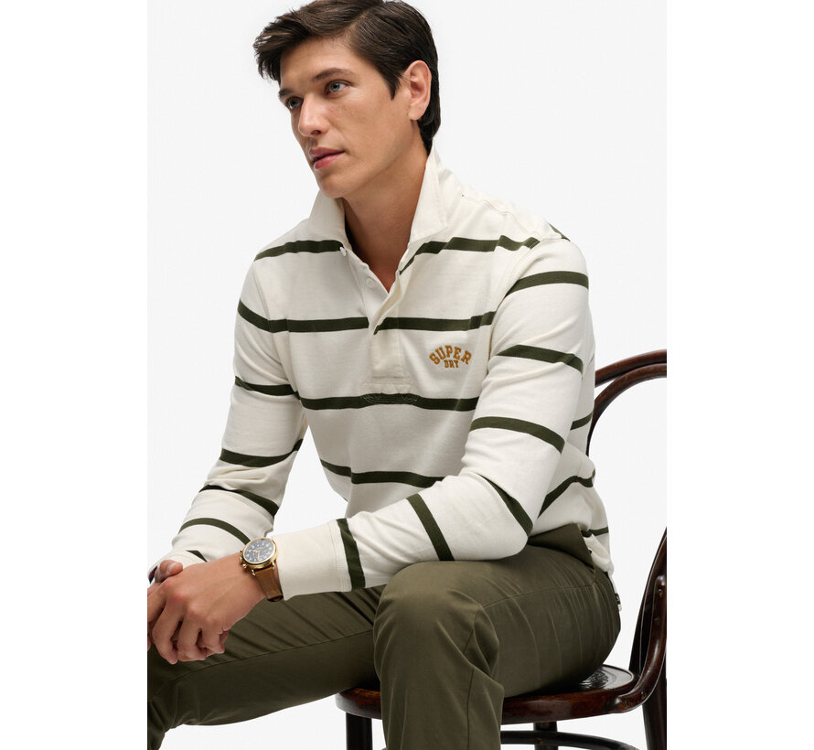 Rugby Sweater  Athletic White Stripe (M1110479A - J8L)