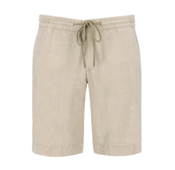 Alberto Korte Broek House-K Pure Linen Nature (6137 1528 - 135)