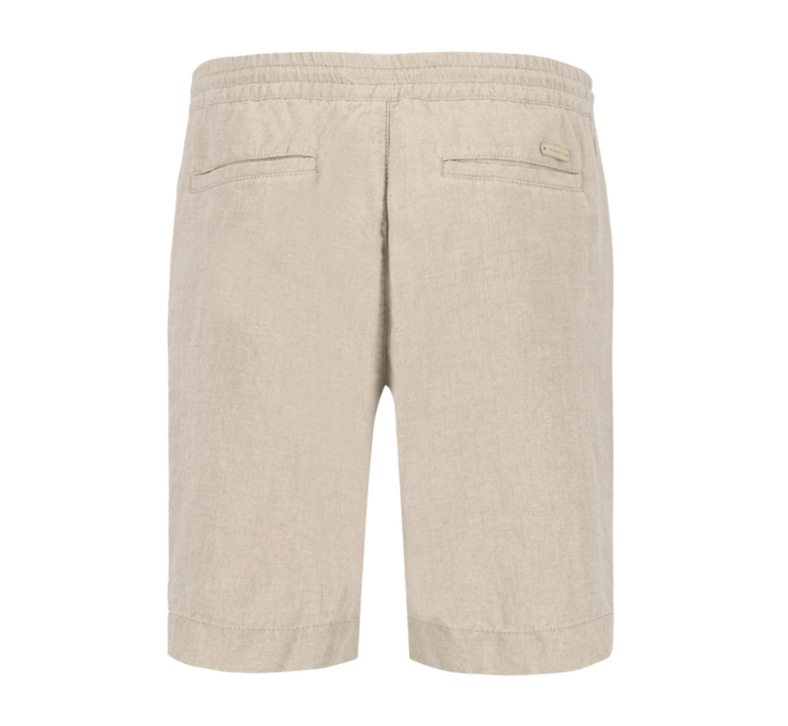 Alberto Korte Broek House-K Pure Linen Nature (6137 1528 - 135)