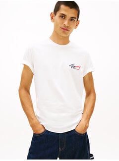 Tommy Hilfiger Tommy Hilfiger Jeans T-shirt Slim Fit Ecru (DM0DM22538 - YBL)