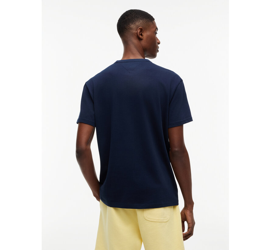 Tommy Hilfiger T-shirt TJM Regular Fit Badge Dark Blue (DM0DM20322 - C1G)