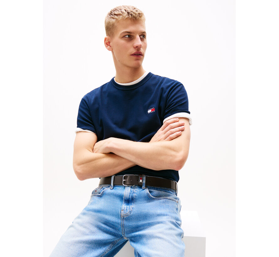 Tommy Hilfiger T-shirt TJM Regular Fit Badge Dark Blue (DM0DM20322 - C1G)