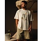 T-Shirt SS26 Oversized Backprint Baron Beach BIll Off-White